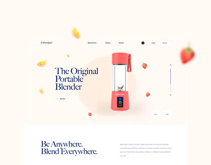 BlendJet - Website Redesign